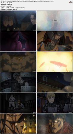 Attack on Titan S04E07 Assault JAPANESE 720p 10bit WEBRip 2CH x265 HEVC-PSA