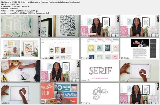 Hand Lettering in Procreate: Fundamentals to Finishing Touches