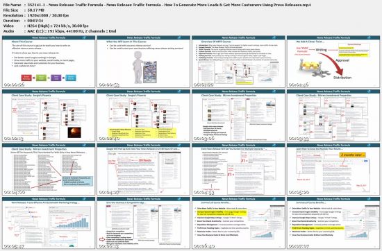 News Release Traffic Formula - How To Generate More Leads &amp; Get More Customers Using Press Releases