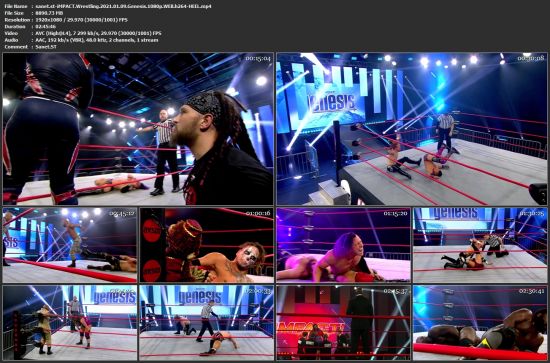 iMPACT Wrestling 2021 01 09 Genesis 1080p WEB h264-HEEL