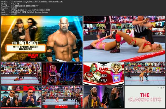 WWE Monday Night Raw 2021 01 18 1080p HDTV x264-Star