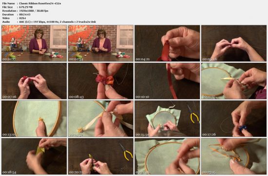 Embroidering With Ribbon