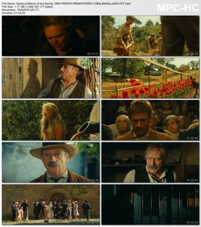 Manon of the Spring 1986 FRENCH REMASTERED 1080p BluRay x265-VXT
