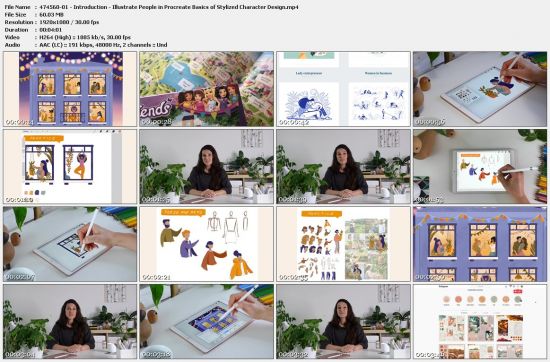 Illustrate People in Procreate: Basics of Stylized Character Design