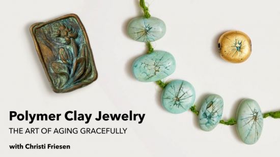 FreeCourseWeb Polymer Clay Jewelry The Art of Aging Gracefully