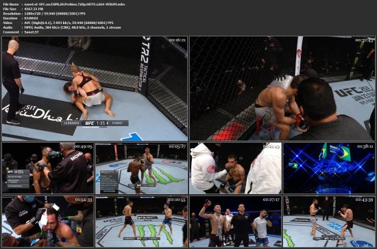 UFC on ESPN 20 Prelims 720p HDTV x264-VERUM 