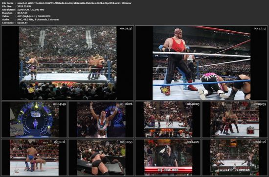WWE The Best Of WWE Attitude Era Royal Rumble Matches 2021 720p WEB x264-WH