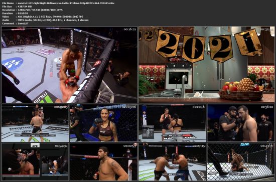 UFC Fight Night Holloway vs Kattar Prelims 720p HDTV x264-VERUM