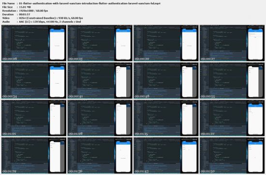 Flutter Authentication with Laravel Sanctum