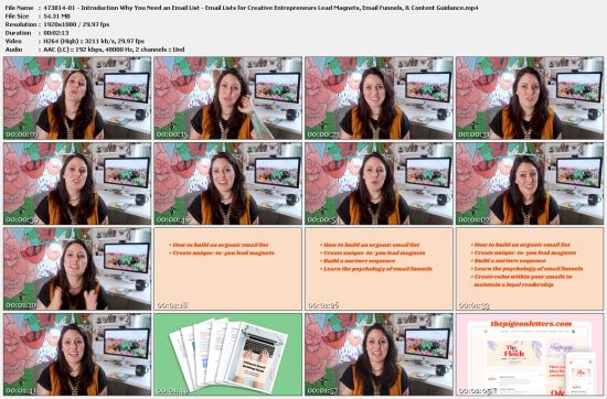 Email Lists for Creative Entrepreneurs: Lead Magnets, Email Funnels, &amp; Content Guidance