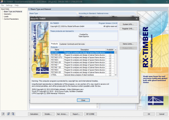 Dlubal RX-TIMBER 2.24.02 (x64) Multilingual