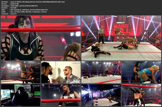 iMPACT Wrestling 2021 01 16 Hard To Kill 1080p WEB h264-HEEL