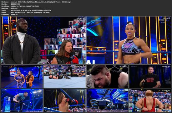 WWE Friday Night SmackDown 2021 01 29 720p HDTV x264-NWCHD