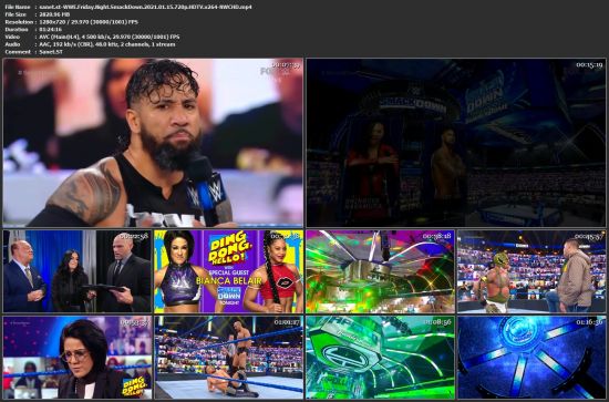 WWE Friday Night SmackDown 2021 01 15 720p HDTV x264-NWCHD