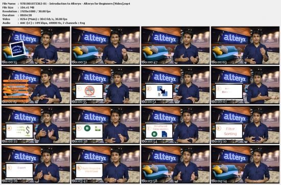 Alteryx for Beginners by Pavan Lalwani