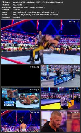 WWE Main Event 2020 12 31 Hulu x264-Star 