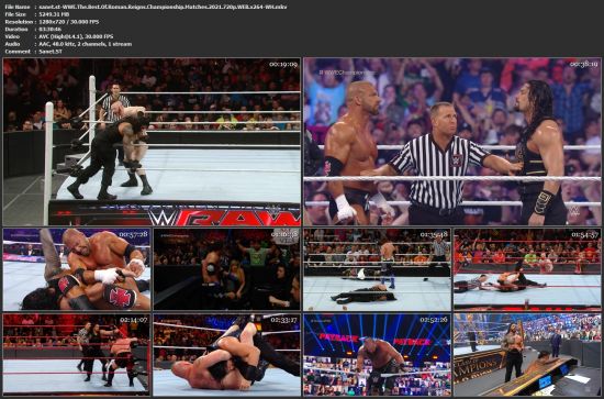 WWE The Best Of Roman Reigns Championship Matches 2021 720p WEB x264-WH
