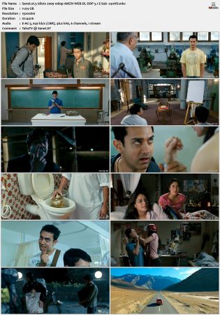 3 Idiots 2009 1080p AMZN WEB-DL DDP5.1 x264 E-Sub-24xHD