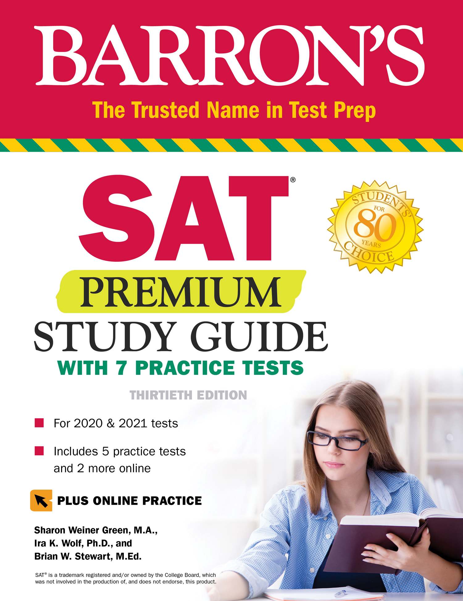 Download SAT Premium Study Guide with 7 Practice Tests, 30th Edition