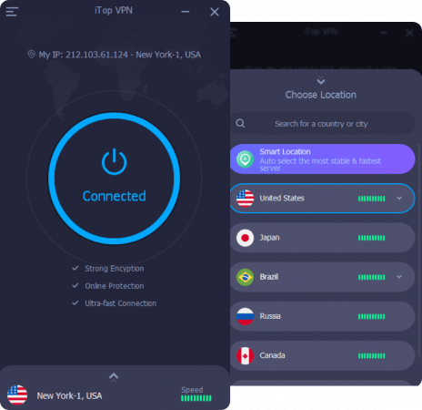 iTop VPN 1.1.0.705
