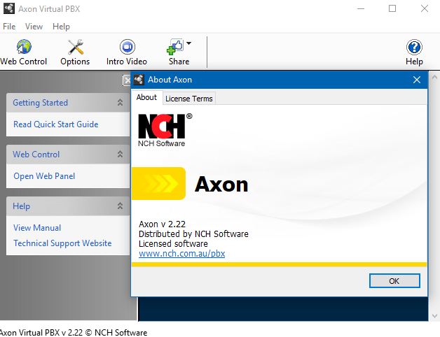 NCH Axon Virtual PBX 2.22