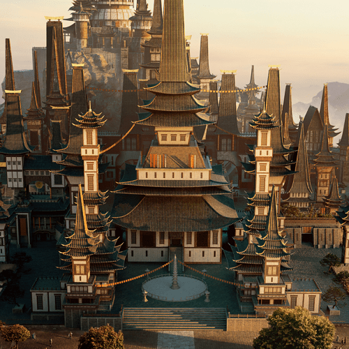 Kitbash3D – Shangri-La