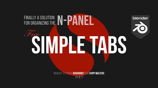 Simple Tabs 1.16 for Blender