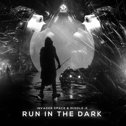 Invader Space &amp; Middle-D - Run in the Dark (Single) (2021)