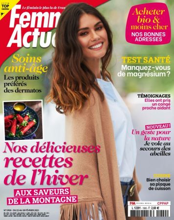 Femme Actuelle N°1900 - 22 au 28 Février 2021
