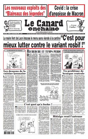 Le Canard enchaîné N°5233 - 24 Février 2021