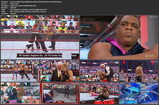 WWE Monday Night Raw 2021 02 08 720p HDTV x264-NWCHD