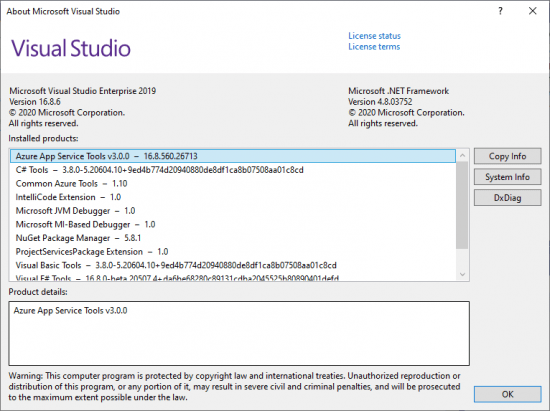 Microsoft Visual Studio Enterprise 2019 v16.8.6 (Build 16.8.31019.35) Multilingual