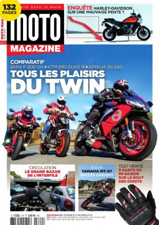 Moto Magazine N°374 - Mars 2021