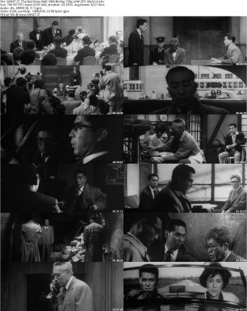 The Bad Sleep Well 1960 BluRay 720p x264 DTS-MySiLU