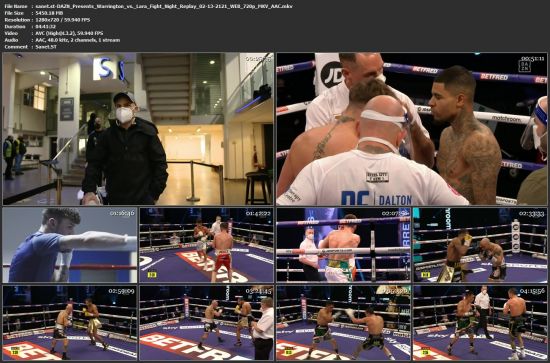 Boxing 2021 02 13 Warrington vs Lara 720p WEB x264-DAZN