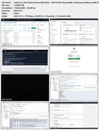 AWS Elastic Beanstalk Continuous Delivery with Flask Video Course