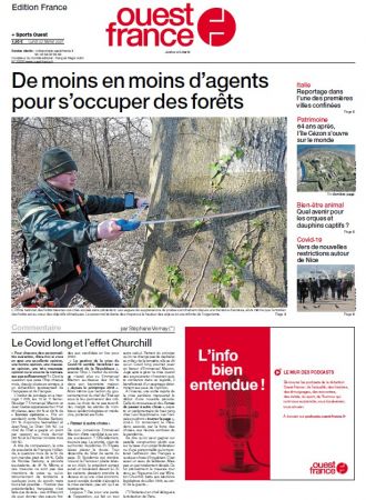 Ouest France - Lundi 22 Février 2021