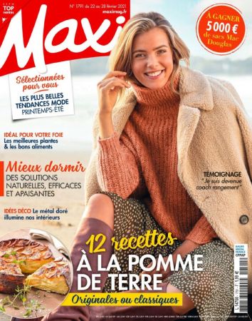 Maxi France N°1791 - 22 au 28 Février 2021
