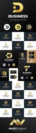 Brand name company business corporate logos design 96