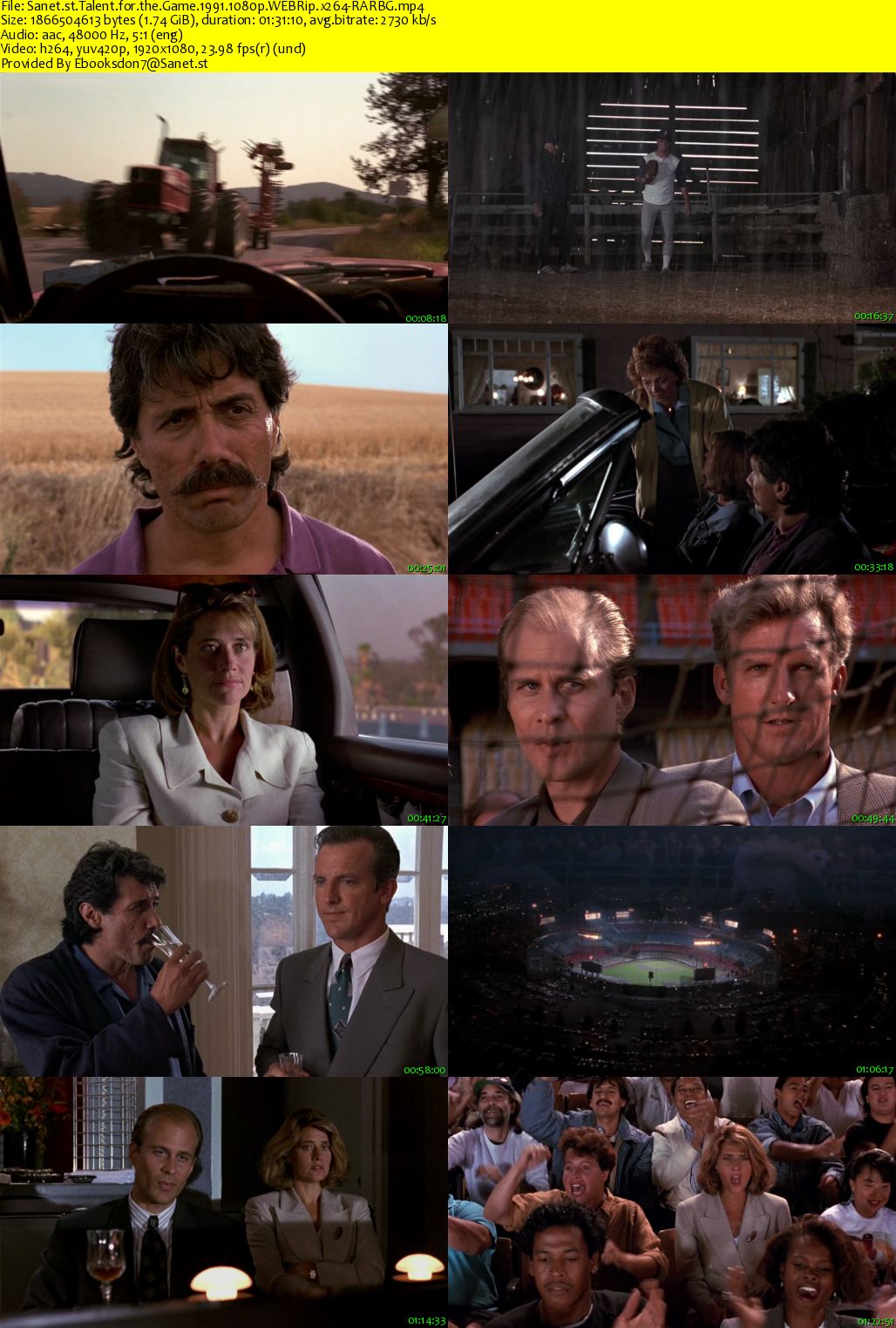 Download Talent For The Game 1991 1080p WEBRip X264 RARBG SoftArchive