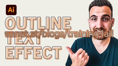 Creating a Cool Outline Text Effect in Adobe Illustrator