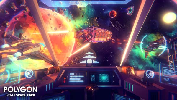 Unreal Engine - POLYGON - Sci-fi Space Pack