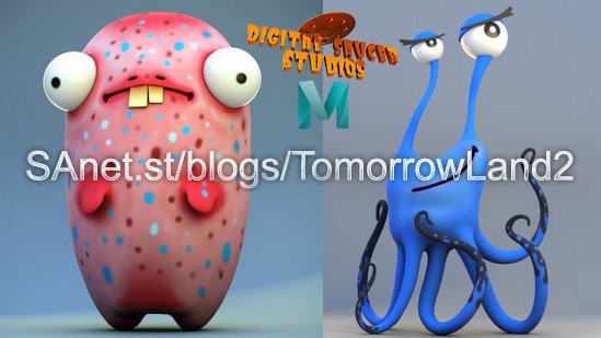 Modeling and Rendering Cute Characters in Maya 2020