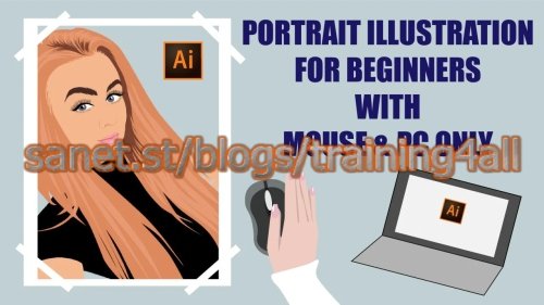 How to Draw Portrait in Adobe Illustrator for Beginners