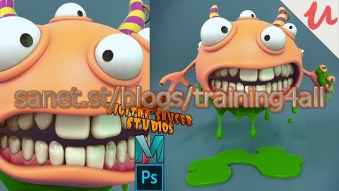 Creating a Cartoon Monster in Maya 2020