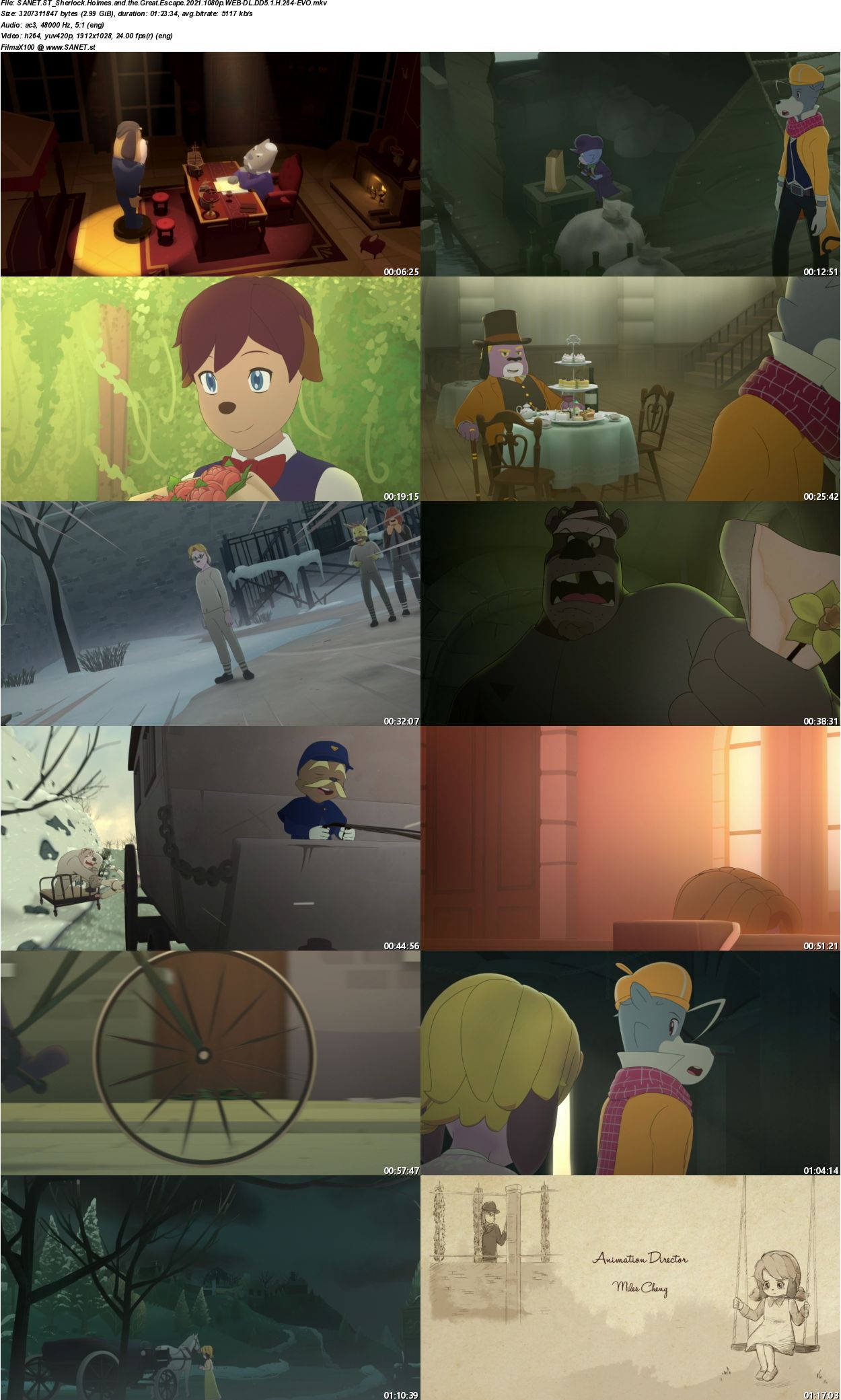 Sherlock Holmes and the Great Escape 2021 1080p WEB-DL DD5.1 H264-EVO