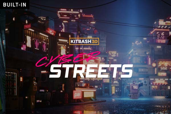 Kitbash3D - Props Cyber Streets Unity HDRP v1.1