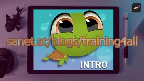 Drawing Cartoon Animals: Baby Sea Turtle