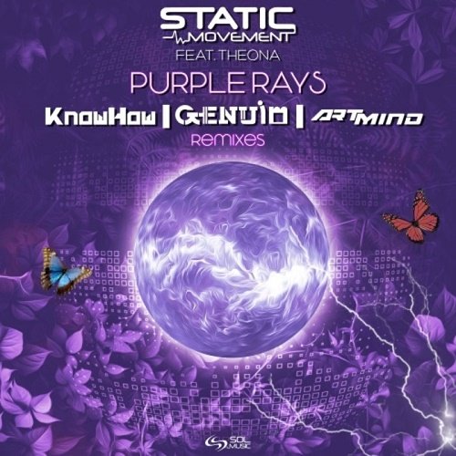 Static Movement &amp; Theona - Purple Rays (Single) (2021)