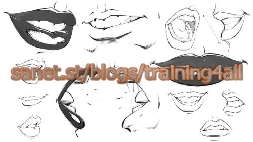 How to Draw Comic Style Mouths - Step by Step